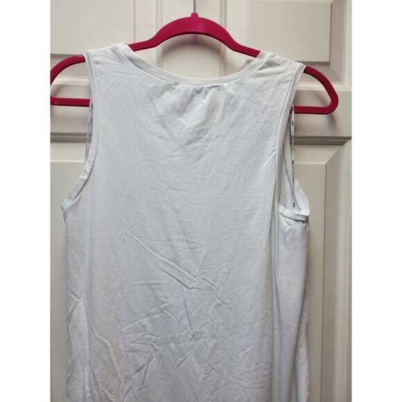 DKNY Women's Abstract Peacock Floral Sleeveless Dress Size S Brand New with Tags - Picture 6 of 14